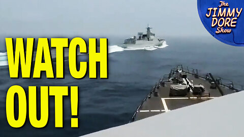 (Video) U.S. & Chinese Warships’ CLOSE CALL In Taiwan Strait!