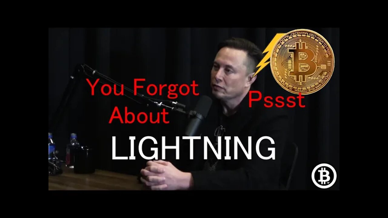 Elon Musk Conveniently Forgets About Lightning, AGAIN, Then Ignores It When Confronted - 12/28/2021