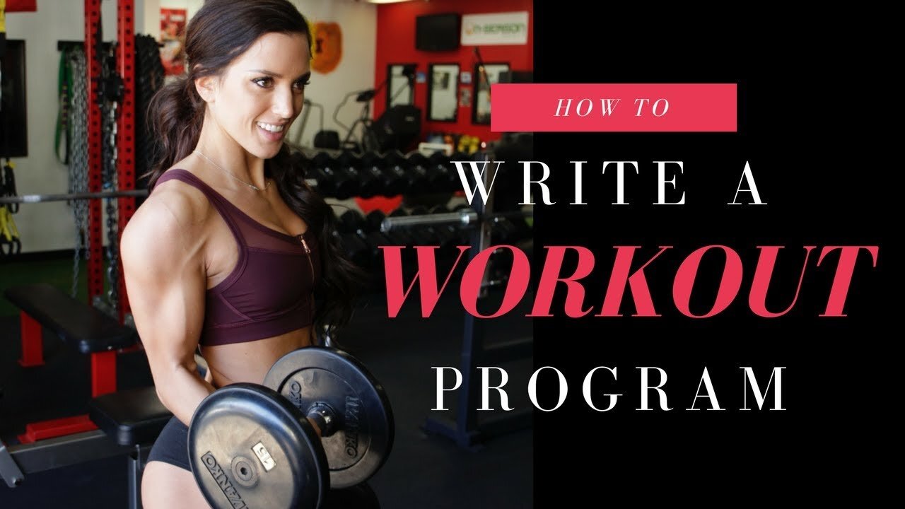 HOW TO WRITE A WORKOUT PROGRAM – made easy!