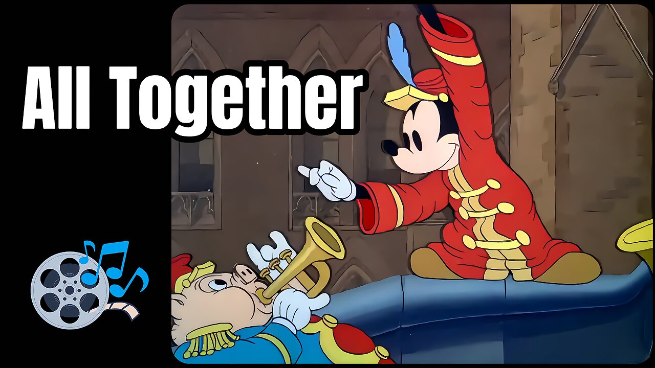 All Together - 1942 (HD) | Disney WW2 Cartoon