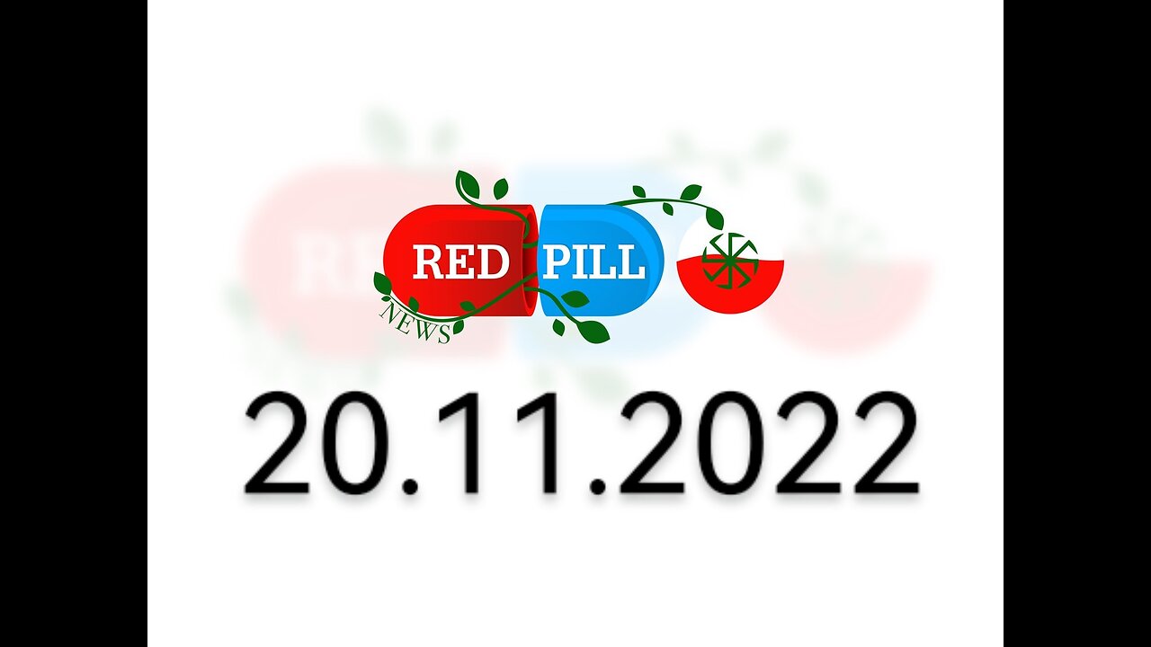 Red Pill News | Wiadomości W Czerwonej Pigułce 20.11.2022