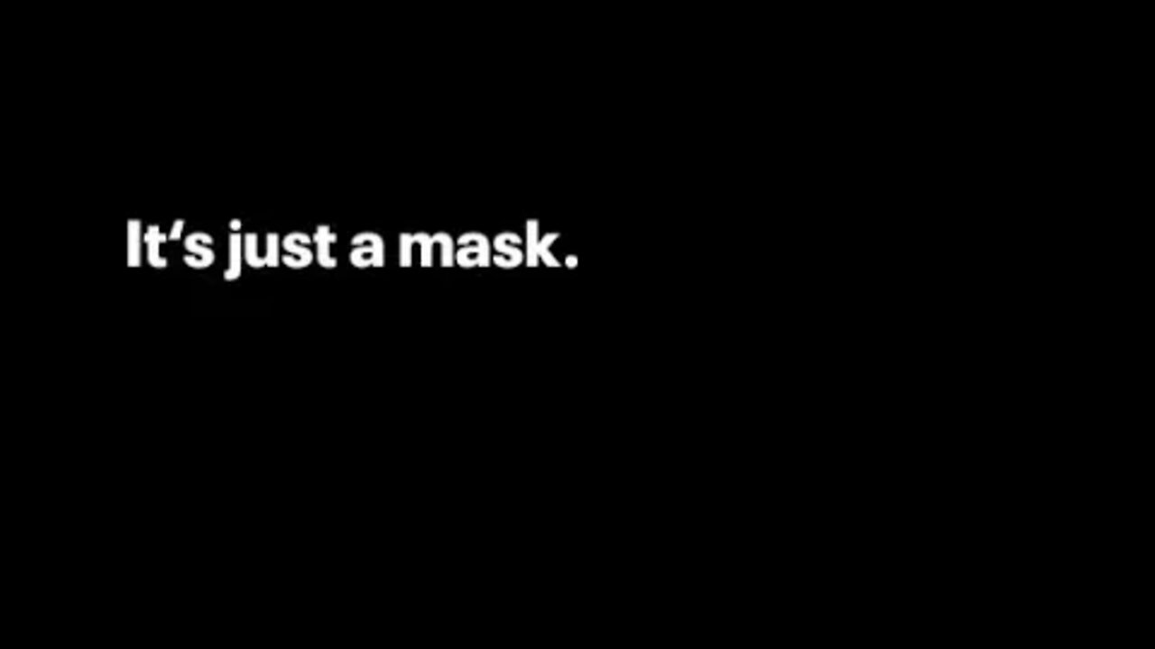 It's just a mask... 👀 It's just two meters... It's just three weeks