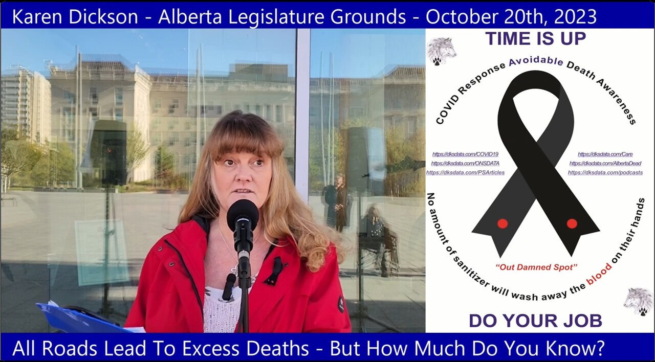 Karen Dickson - Alberta Legislature Grounds - October 20th, 2023