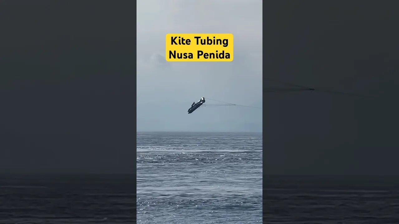 This guy flys the tube like a kite!