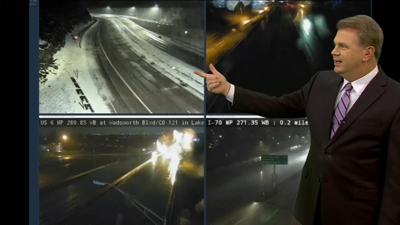 What Denver metro roads look like Wednesday morning