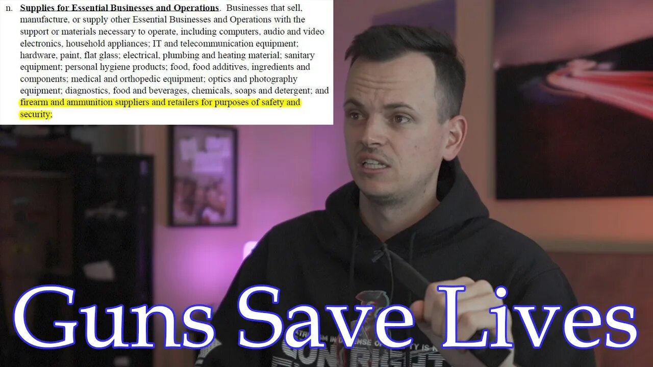 Are Gun Shops Essential? - Illinois Governor says YES!!!!