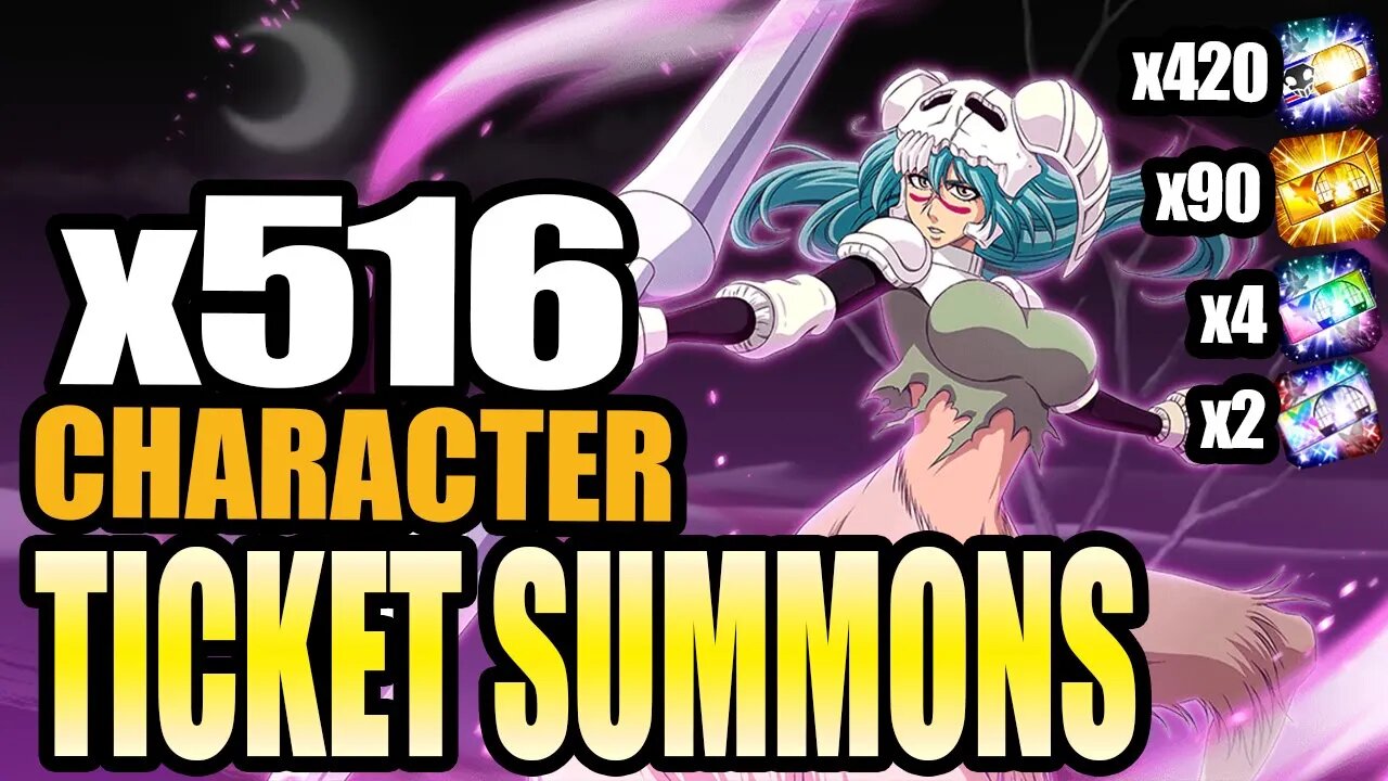 Bleach Brave Souls: Character Ticket Summons x516