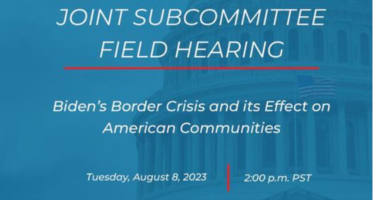 Joint Subcommittee Field Hearing