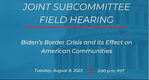 Joint Subcommittee Field Hearing