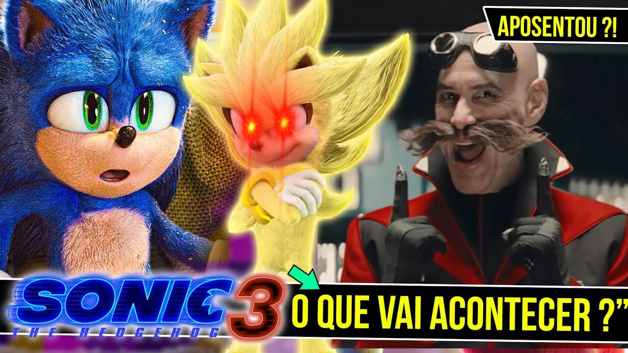 Sonic 3 o que vai ACONTECER ?! - Sonic 2 Pós-Creditos Explicado #shorts