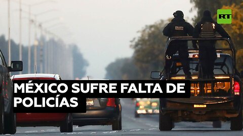 México sufre falta de policías y recursos para combatir la violencia de grupos armados