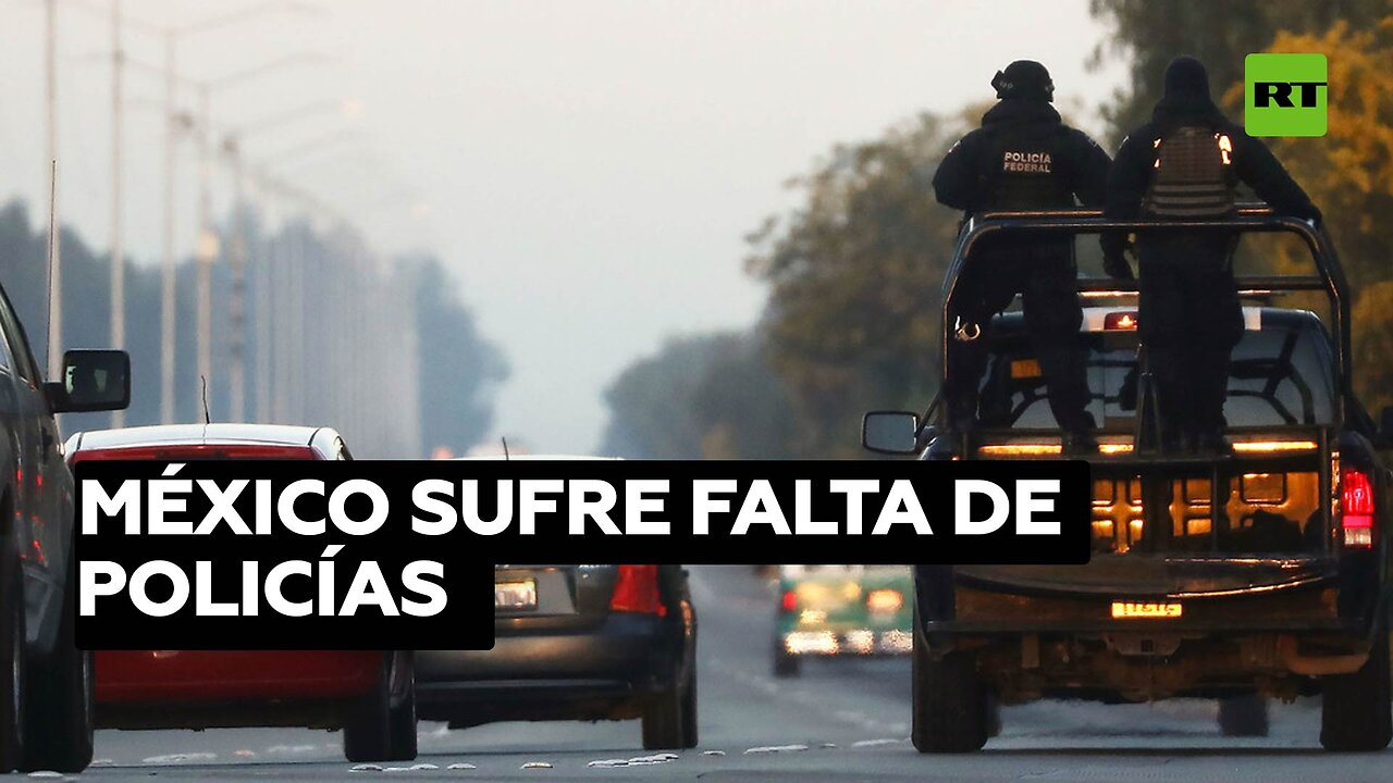 México sufre falta de policías y recursos para combatir la violencia de grupos armados