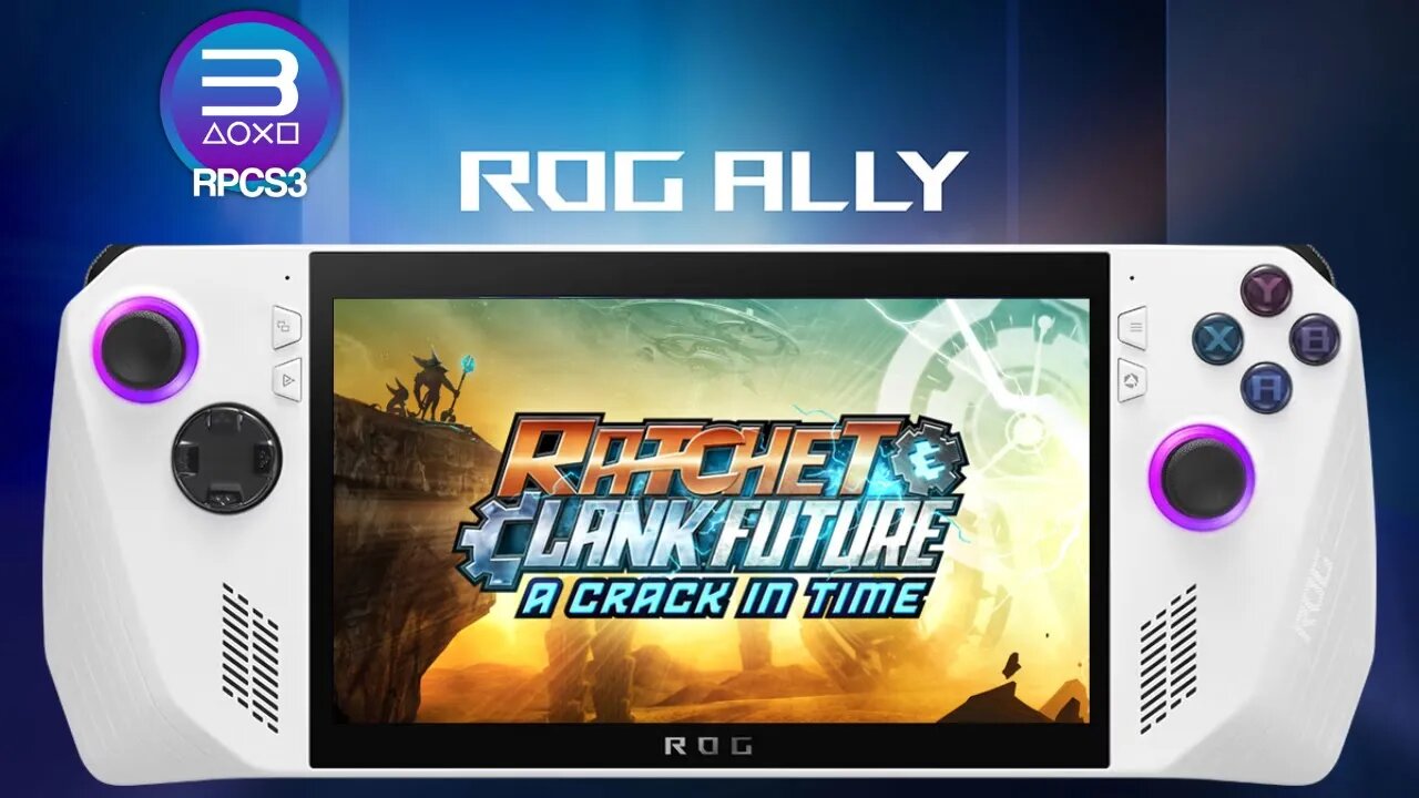 Ratchet & Clank Future: A Crack in Time (RPCS3) PS3 Emulation | ROG Ally