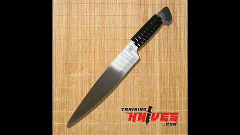 KEK Aluminum Black Paracrod Kitchen Knife Trainer C1