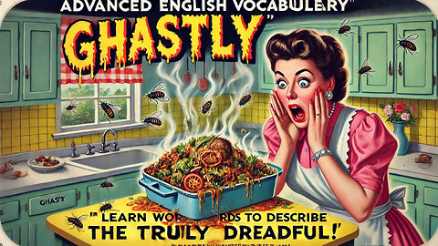 Vocabulary and Pronunciation "GHASTLY" Advanced English
