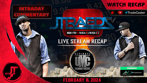 Ultimate Millionaire Challenge | Thursday | Intraday Commentary | February 8, 2024, 2024