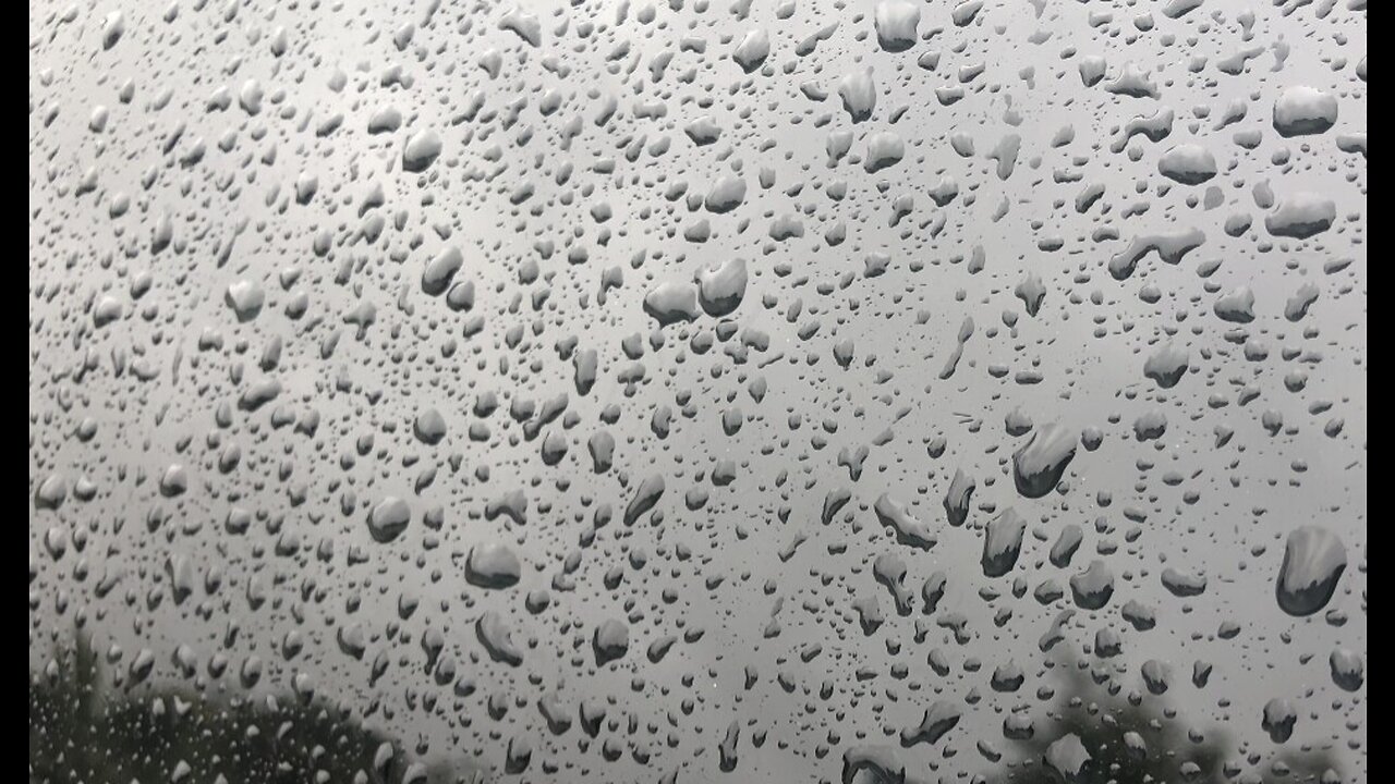 1 Hour Rain Sounds for Sleeping and Studying