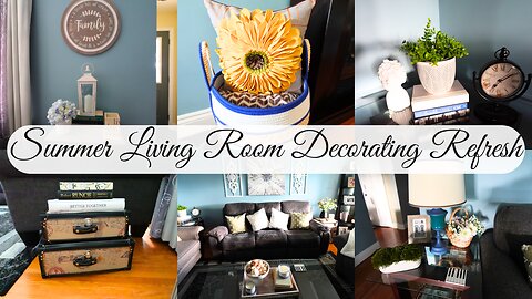 Decorate your living room on a budget. See how i do it!