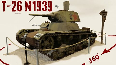 T-26 M1939 wreck - Walkaround - MM Park.