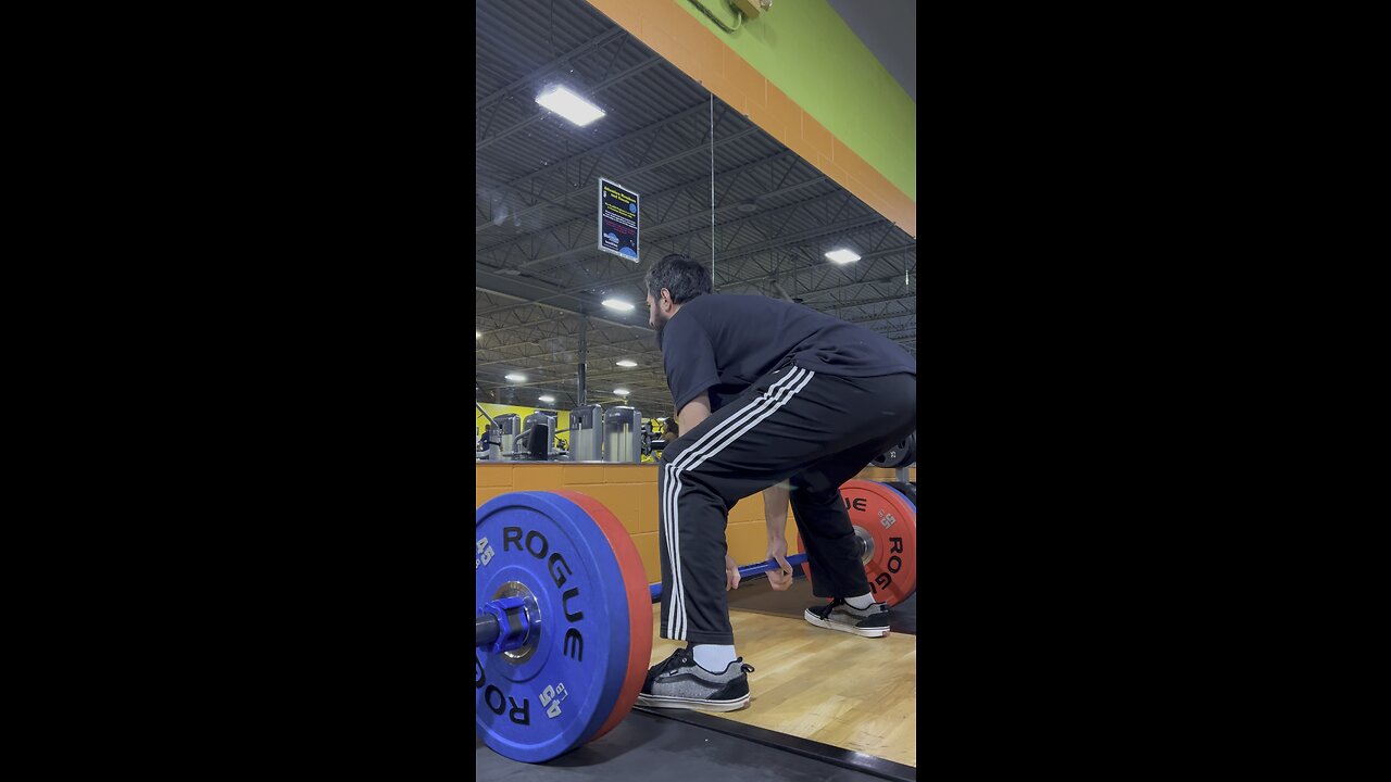 245lbs deadlift warmup