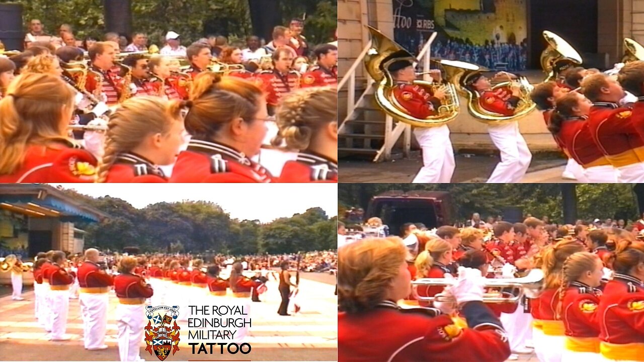 Golden Eagles Marching Band – Mini Edinburgh Military Tattoo – Taste of the Tattoo