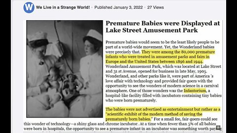 Infants in Incubators