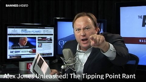 Alex Jones Unleashed! The Tipping Point Rant