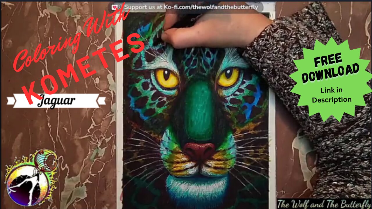 Coloring Challenge: Dive into a Jaguar Adventure with Brilliant Colors!