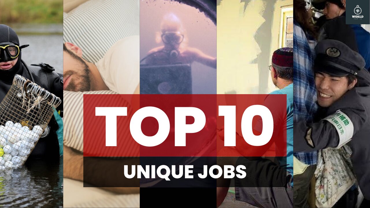 World Top 10 Unique Jobs | Part Time| Side Hustle | Odd Jobs