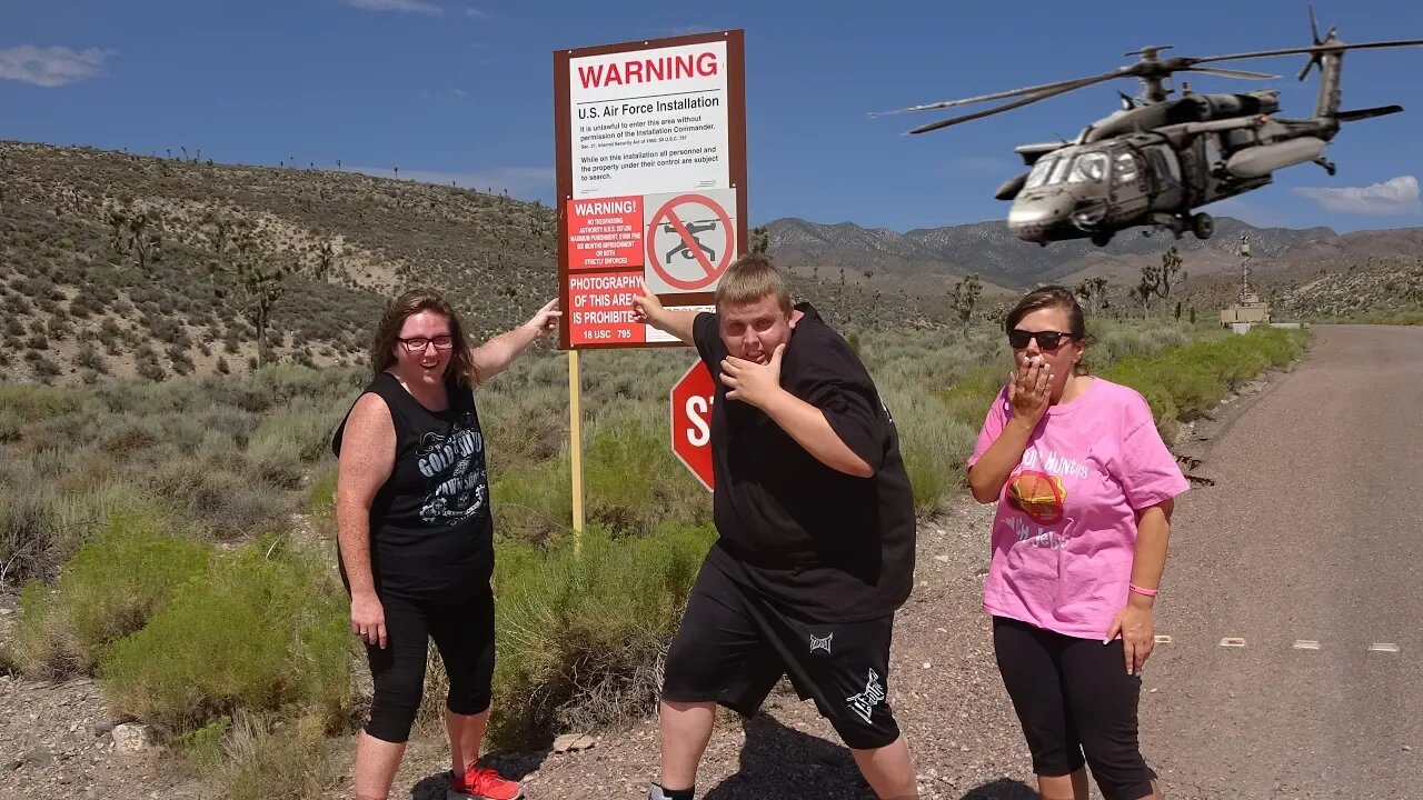 I Went To AREA 51 FOR REAL and They Chased Me Out In a BLACKHAWK HELICOPTER!