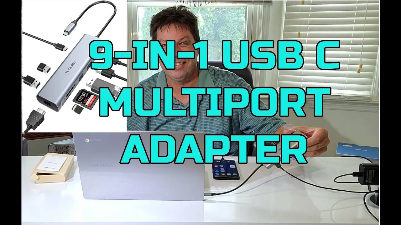 This is Great! Yeolibo 9 in 1 USB C Hub Multiport Adapter