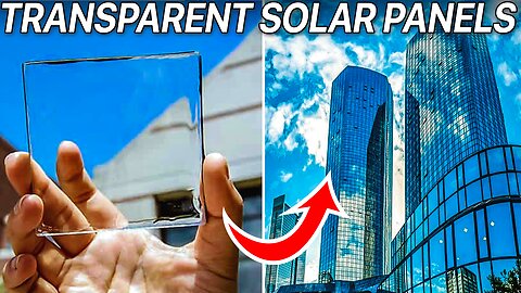 TRANSPARENT Solar Panel Glass?