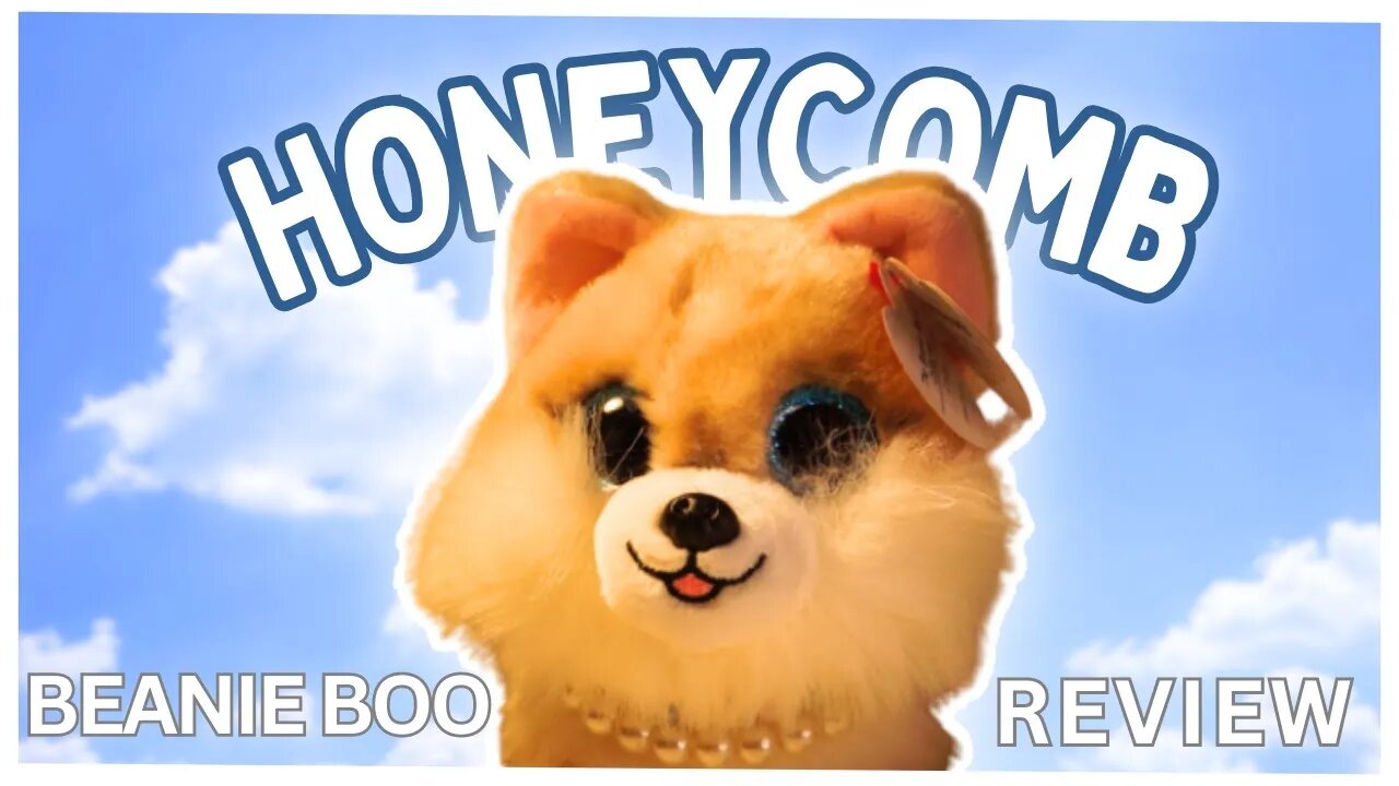 Honeycomb Beanie Boo Review!🍯🌻 || Sunflower Boo 💛