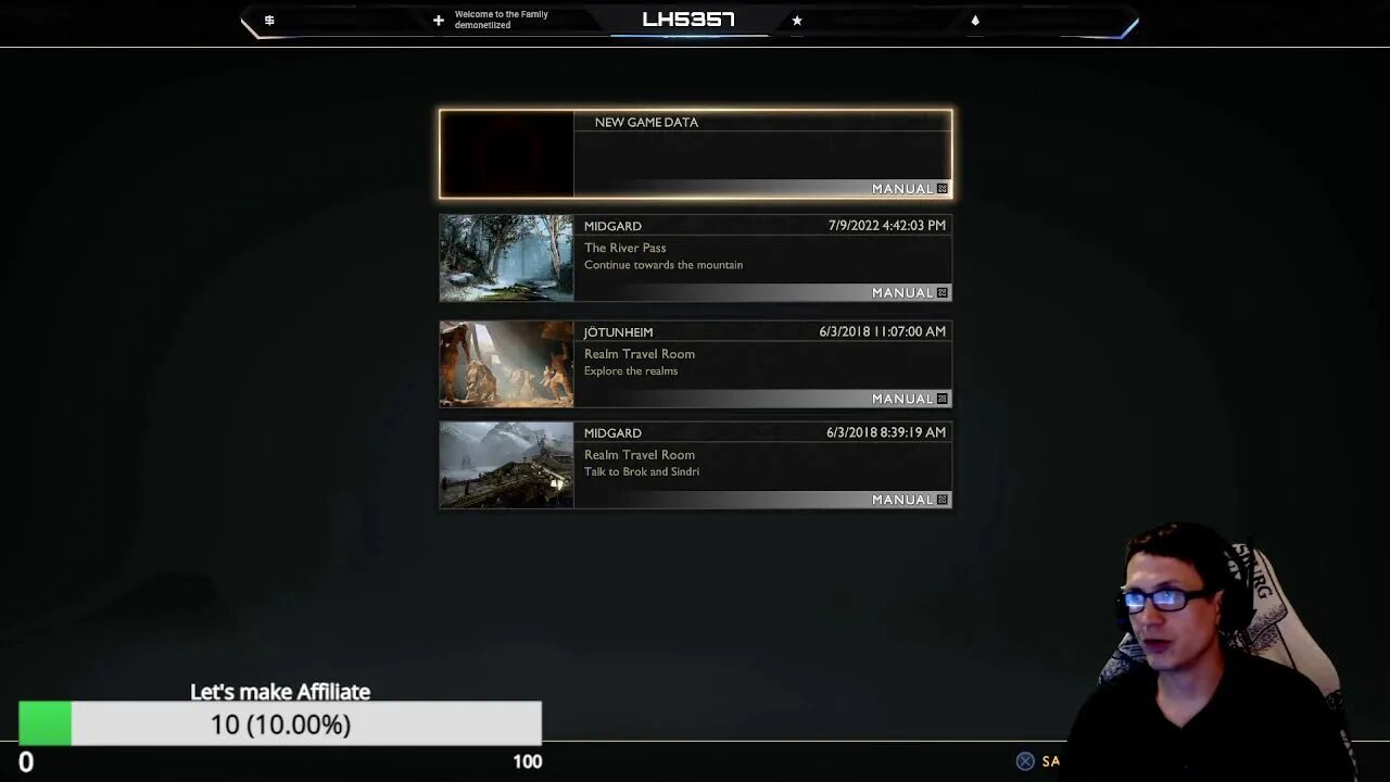 PUSH TO MAKE AFFILIATE...PLEASE FOLLOW!!! GOD OF WAR