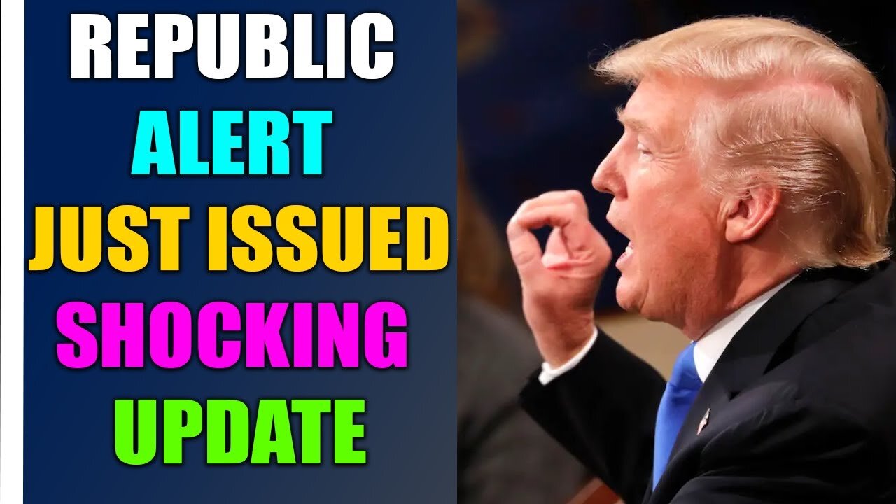 REPUBLIC ALERT JUST ISSUED!! EXPERTS RUSHED IN TO ASSESS SITUATION! UPDATE SHOCKING