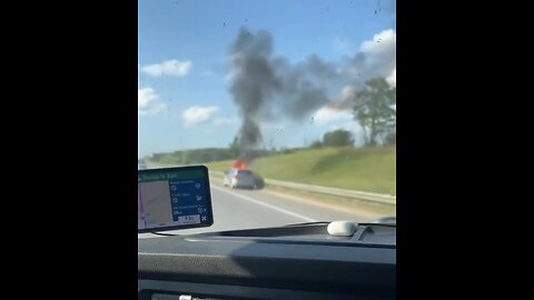 Vehicle Fire On Highway 400