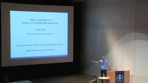 New Object Capabilities and Isolation of Untrusted Web Applications 3 3