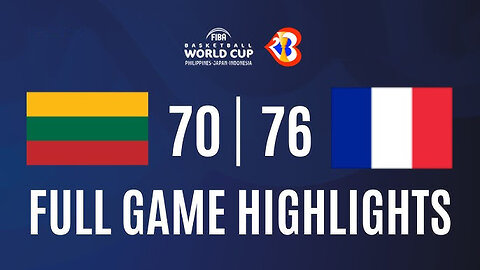 Lithuania vs France Friendly Game highlight In FIBA World Cup 2023