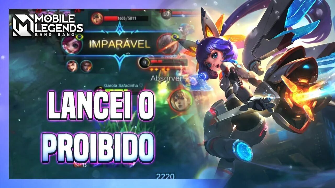 APELEI E LANCEI LOGO UM CLÁSSICO | Nana ADC Jungle | RUMO AO MÍTICO #1 | Mobile Legends
