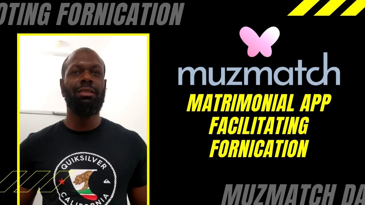 We Lived in Crazy Times : Muzmatch Matrimonial App Facilitating Fornication