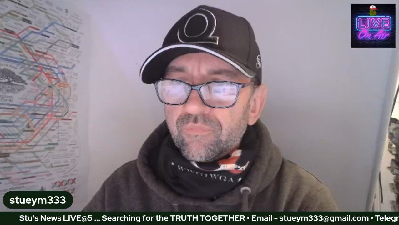 Stu's News LIVE@5 GMT ... Weds 28-12-2022 ... The Berisheet Prophecy #GodWins