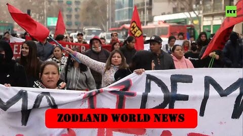 ►🔴🚨▶ ⚡️⚡ Clashes in Chile against 'Western neocolonialism'