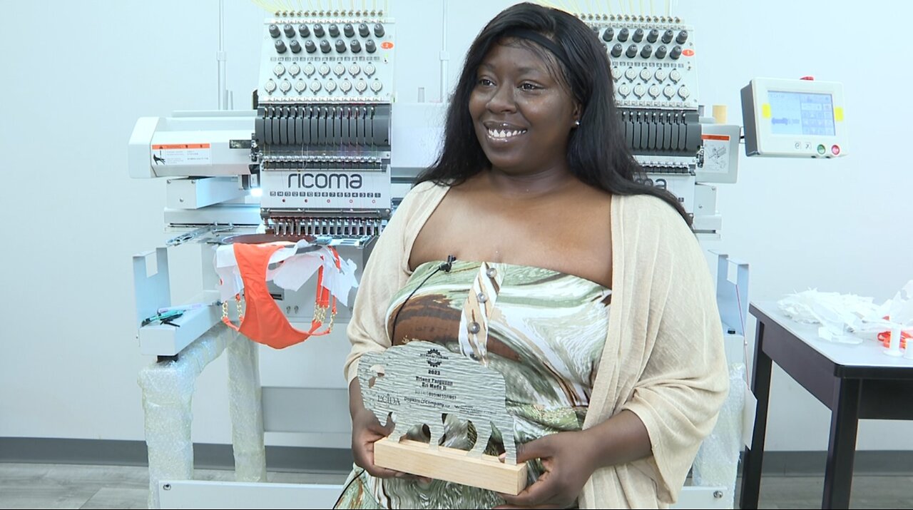 First Black-owned embroiderer awarded for innovation in Buffalo