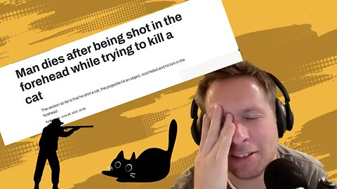 Man dies trying to SHOOT A CAT - *you're asking for a Darwin Award at this point
