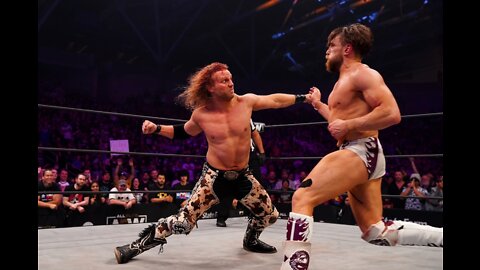 Bryan Danielson vs "Hangman" Adam Page AEW Dynamite Winter Is Coming 2021 Highlights