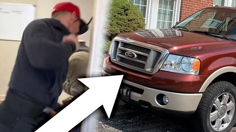 Justin Steals Company Truck!