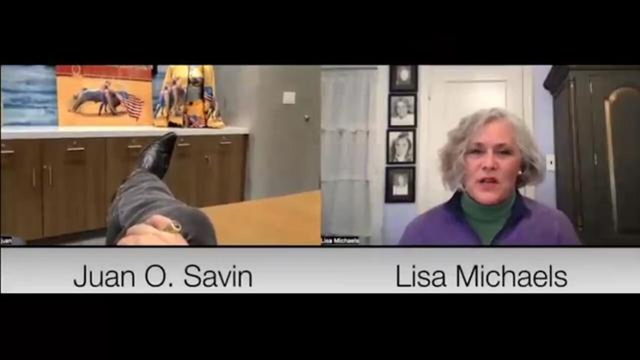 Mirror: JUAN O'savin with Lisa Michael's