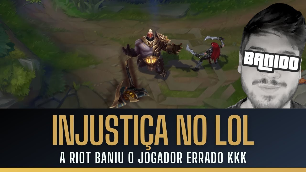 JOGADOR DE LOL ATINGE O DESAFIANTE USANDO SMITE COM TELEPORTE, TOMA BAN INJUSTO E RIOT NÃO ADMITE