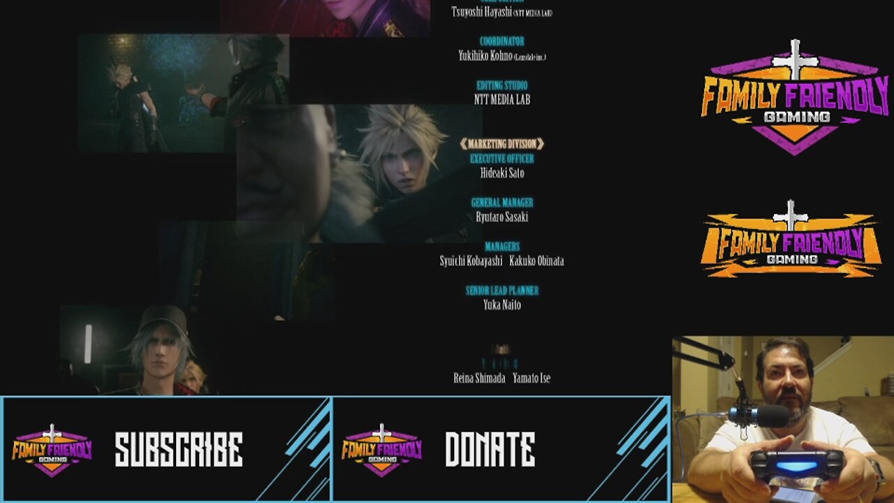 Final Fantasy VII Remake Episode 34 End Boss and Credits