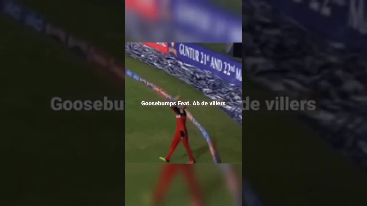 GOOSEBUMPS FEAT. AB DE VILLERS #SHORT #goosebumps #abdevilliers